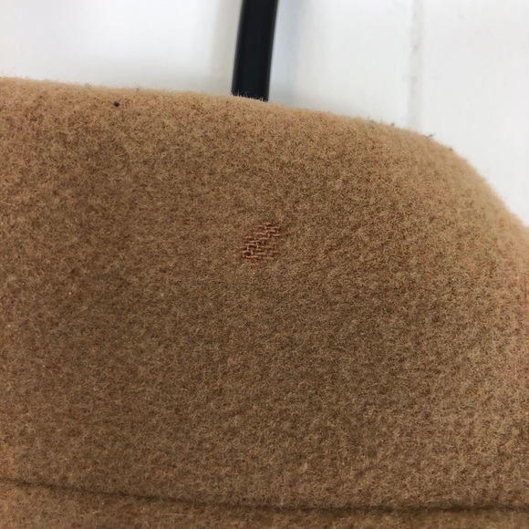 Jay Wool Cashmere Mid Length Camel Coat Sz 10 - Picture 5 of 10